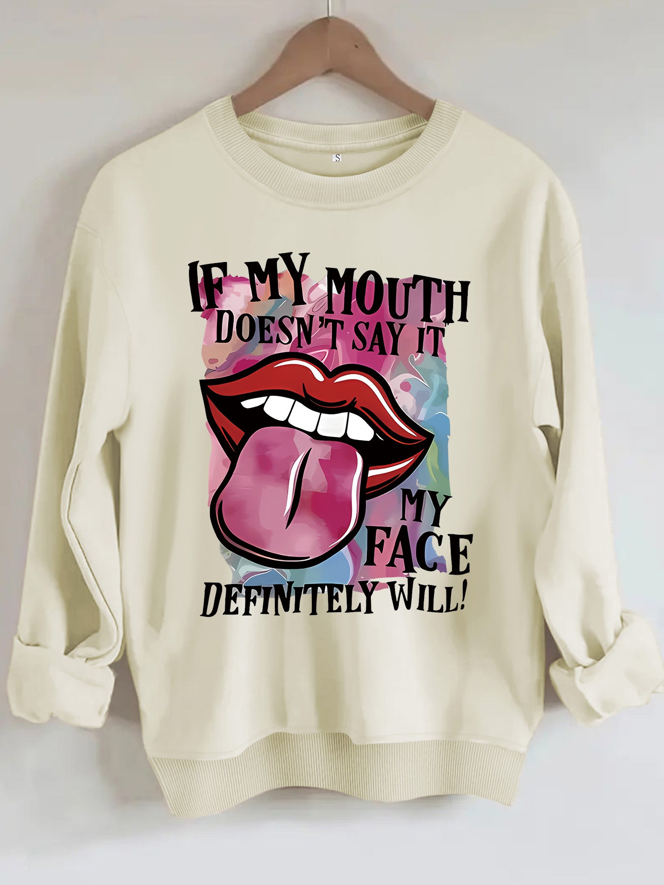 Printed Pattern Sweatshirt