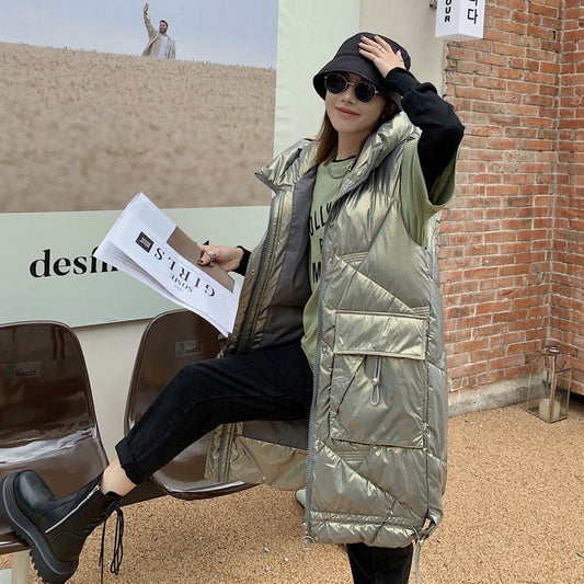 Playful Harajuku Style Down Cotton Vest Coat