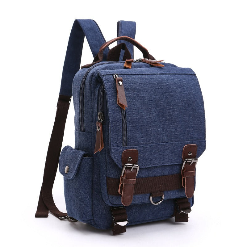 Harajuku Style Canvas Backpack for Travel & School