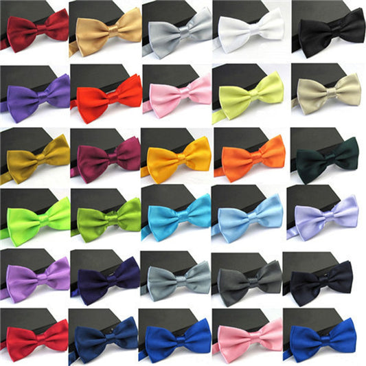 Classic Satin Bow Tie for Men