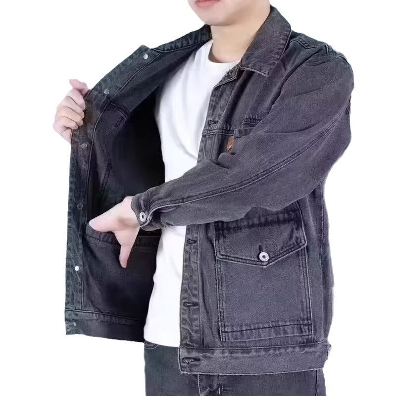 Men's Heavyweight Lined Denim Jacket
