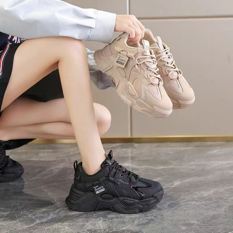 Versatile Height Increasing Sports Shoes for Women
