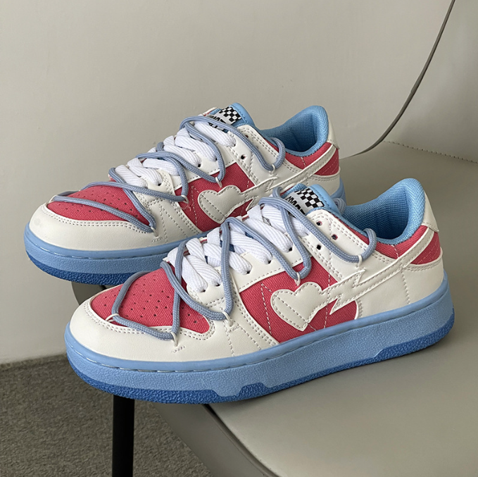 Harajuku Style Color Matching Casual Sports Shoes