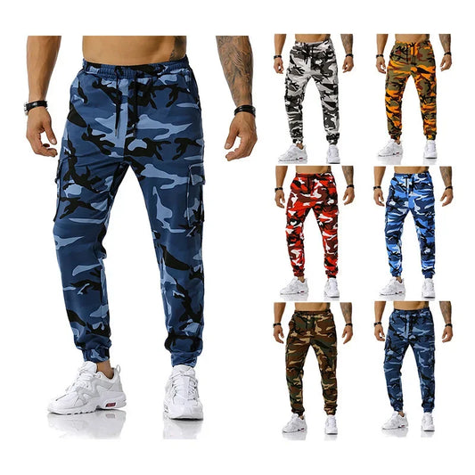 Men's Camouflage Jogging Pants - Harajuku Style