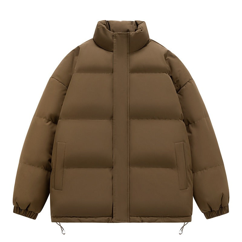 Harajuku Style Thick Cotton Jacket - Unisex Casual Trendy Wear