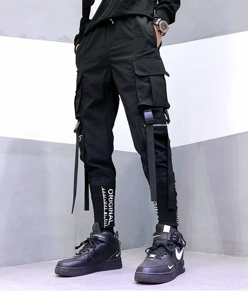 Men's Tactical Casual Pants - Harajuku Street Style