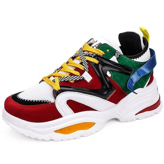 Harajuku Style Breathable Casual Sneakers for Men