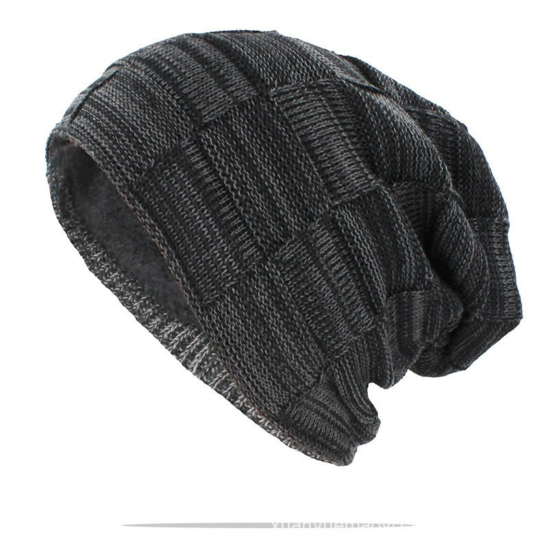 Unisex Plush Pullover Hat - Knitted Ear Protection