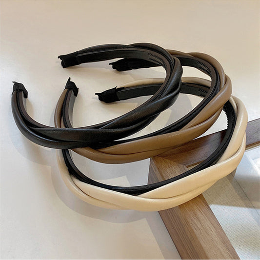 Elegant Cross Twist Headband for Women