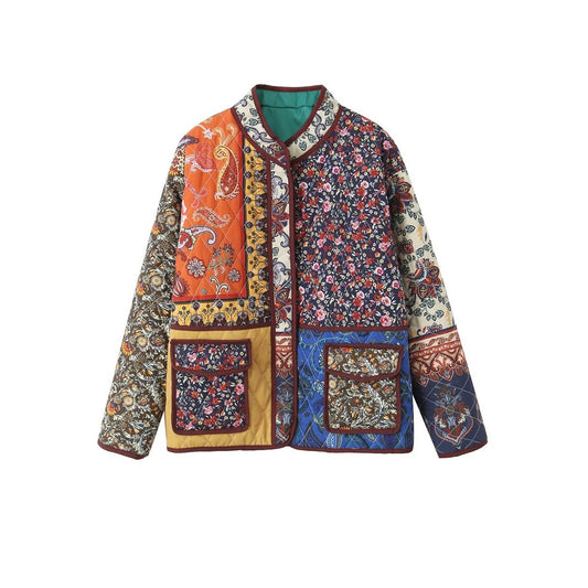 Vintage Harajuku Style Cotton Padded Jacket