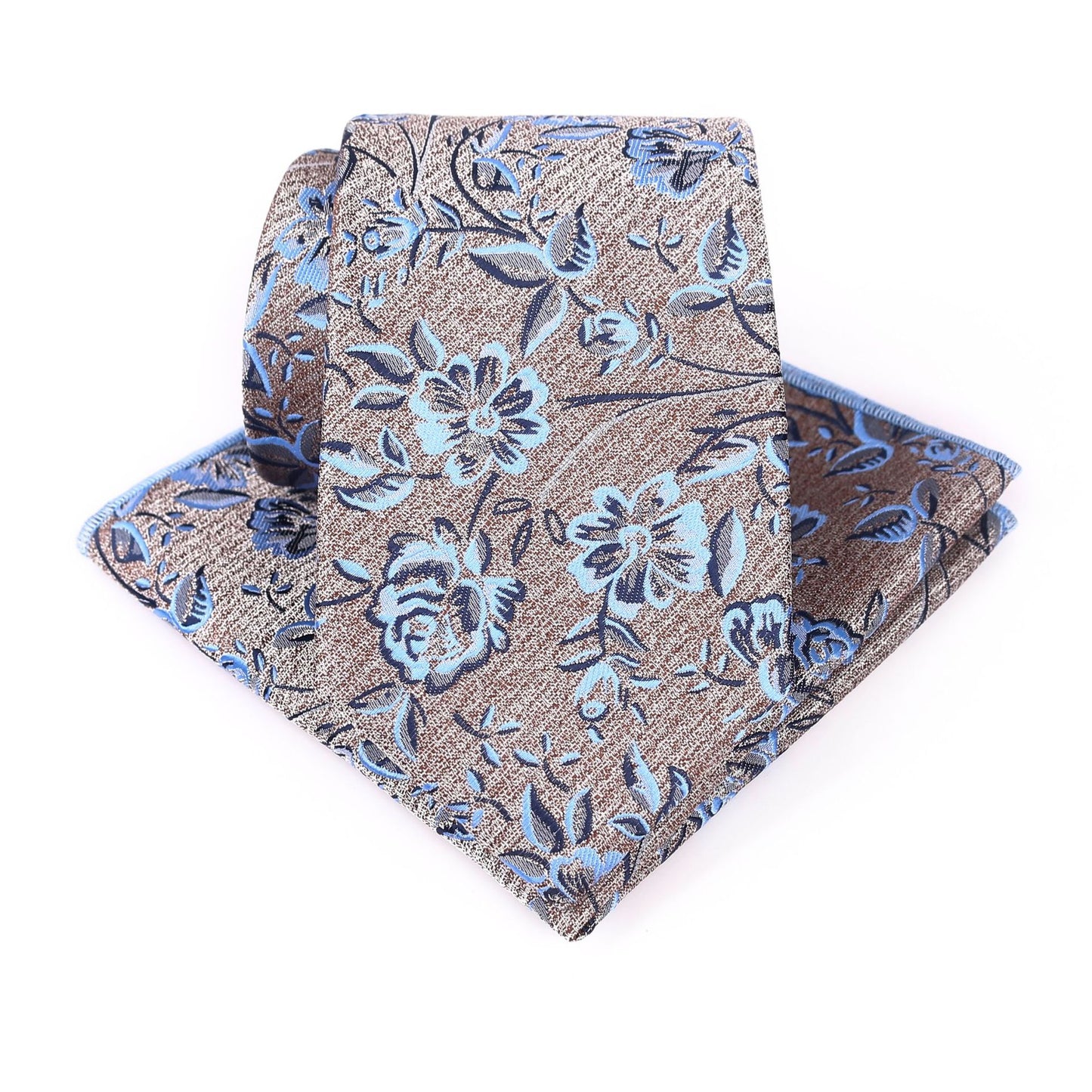 Men's Pineapple Dragonfly Pattern Jacquard Tie