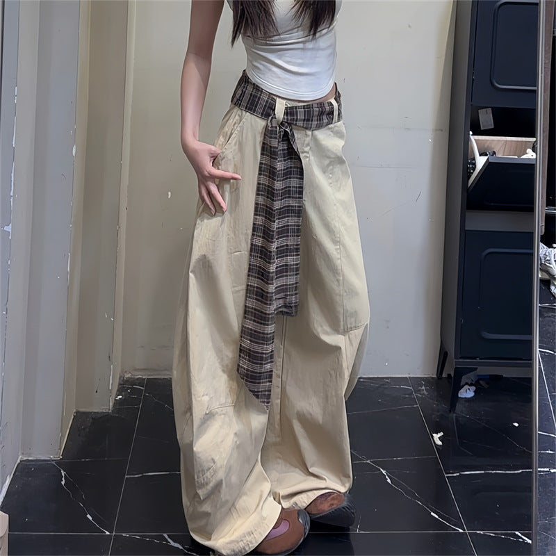 Playful Harajuku Wide Leg Casual Pants