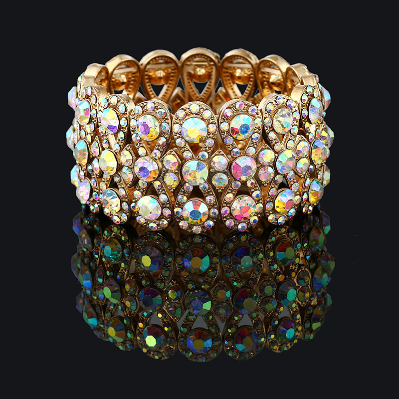 Luxury Diamond Crystal Elastic Bracelet