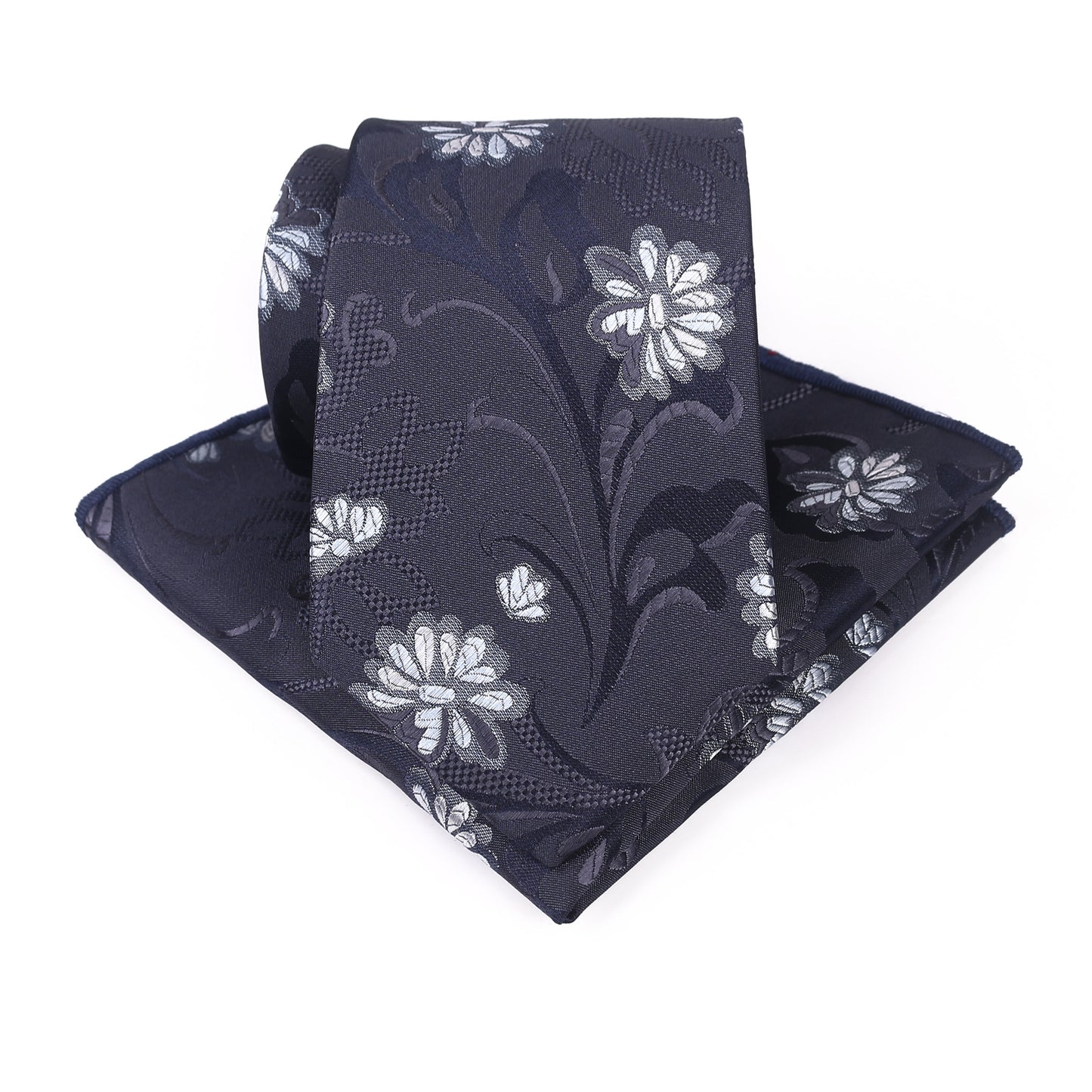 Men's Pineapple Dragonfly Pattern Jacquard Tie