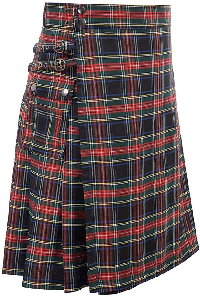Scottish Holiday Plaid Skirt - Harajuku Style