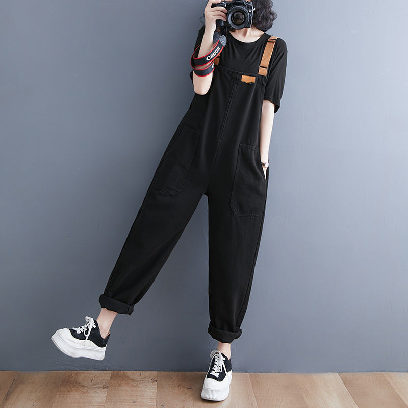 Harajuku Style Women's Denim Overalls