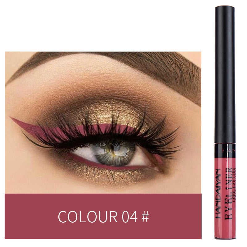 12 Color Waterproof Liquid Eyeliner - Harajuku Style