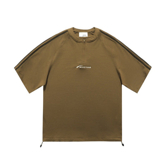 Harajuku Style Loose Fit Embroidered T-Shirt