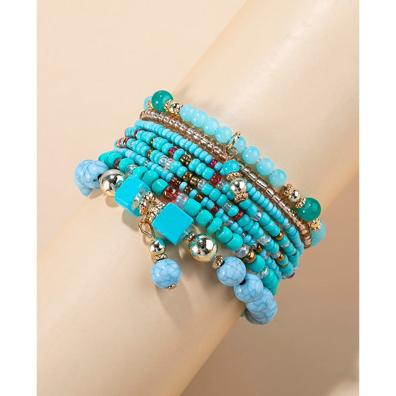 Holiday Storm Simi Yami Beads Bracelet Set