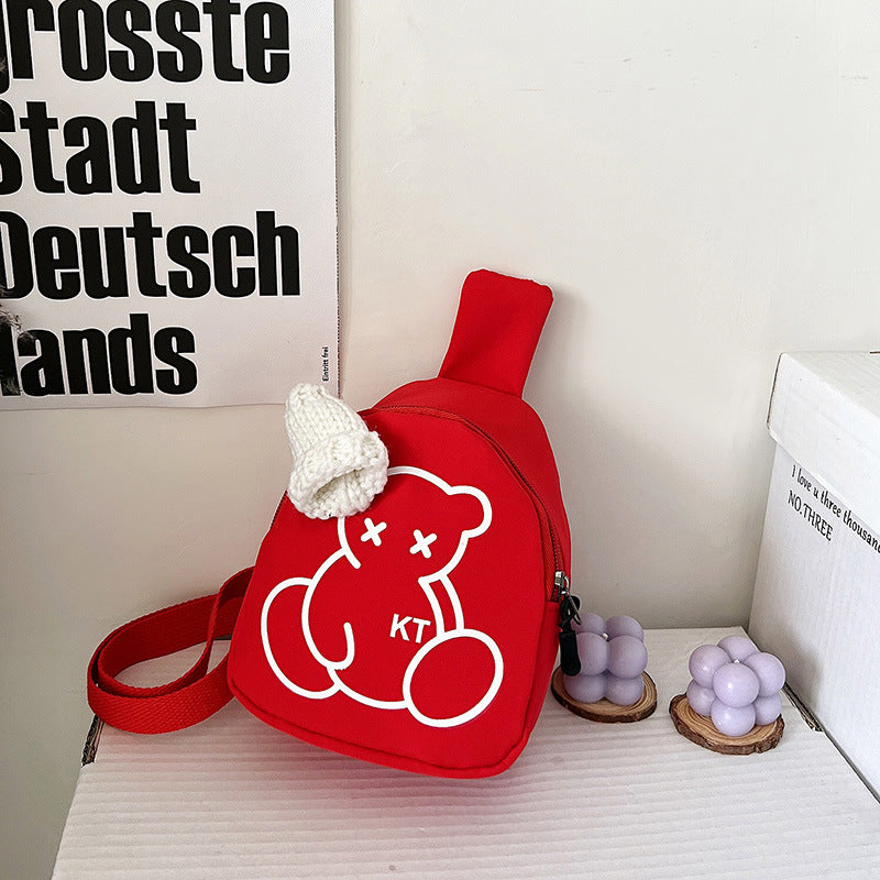 Chest Bag Small Backpack Harajuku Style One-Shoulder