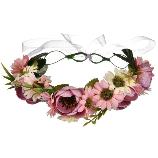 Pearl Velvet Flower Headband