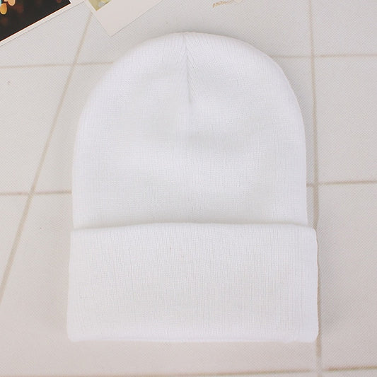 Cute Knitted Beanie Hat for Women - Harajuku Style Cap