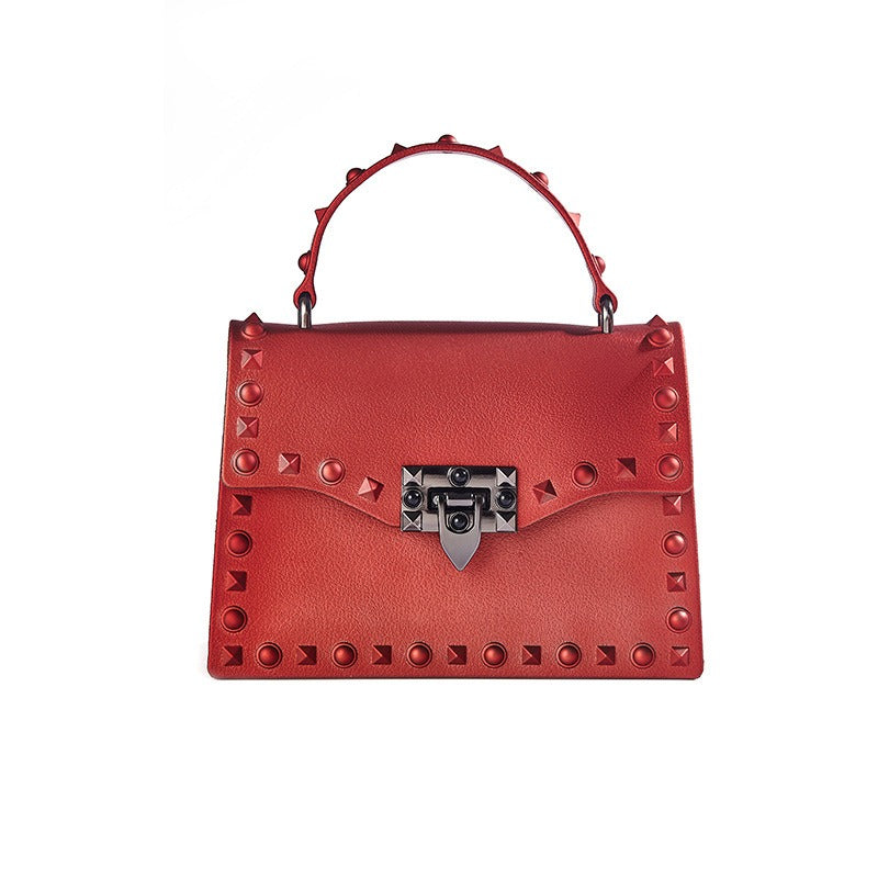 Harajuku Style Mini Jelly Handbag with Chain