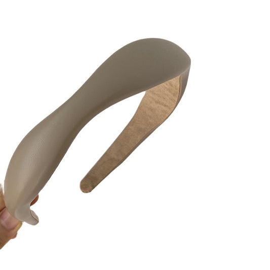 Vintage Irregular Solid Leather Hair Hoop Headband