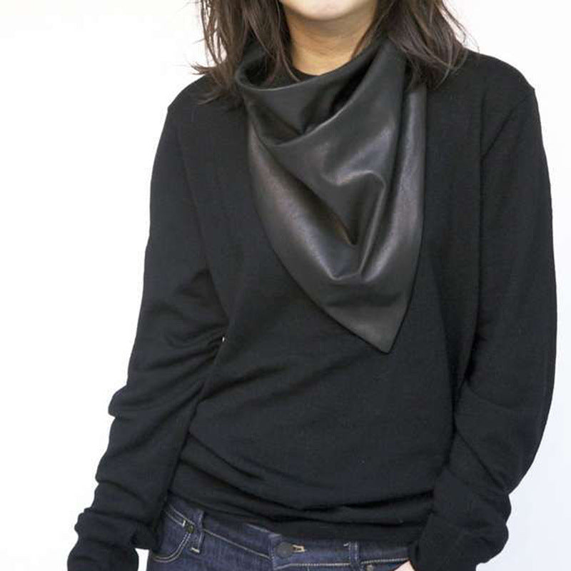 Playful Dual-Use Triangle Scarf Headband