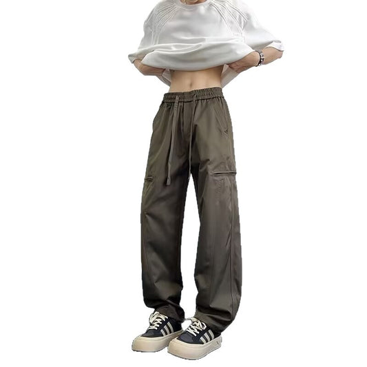 Quick Drying Loose Straight Leg Sweatpants - Harajuku Style