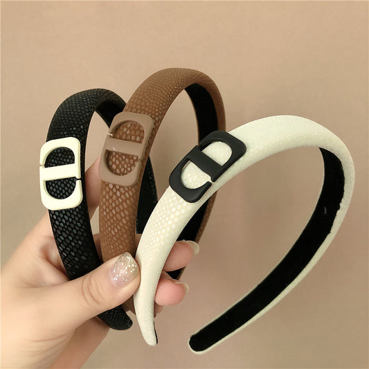 High Skull Top Fabric Headband