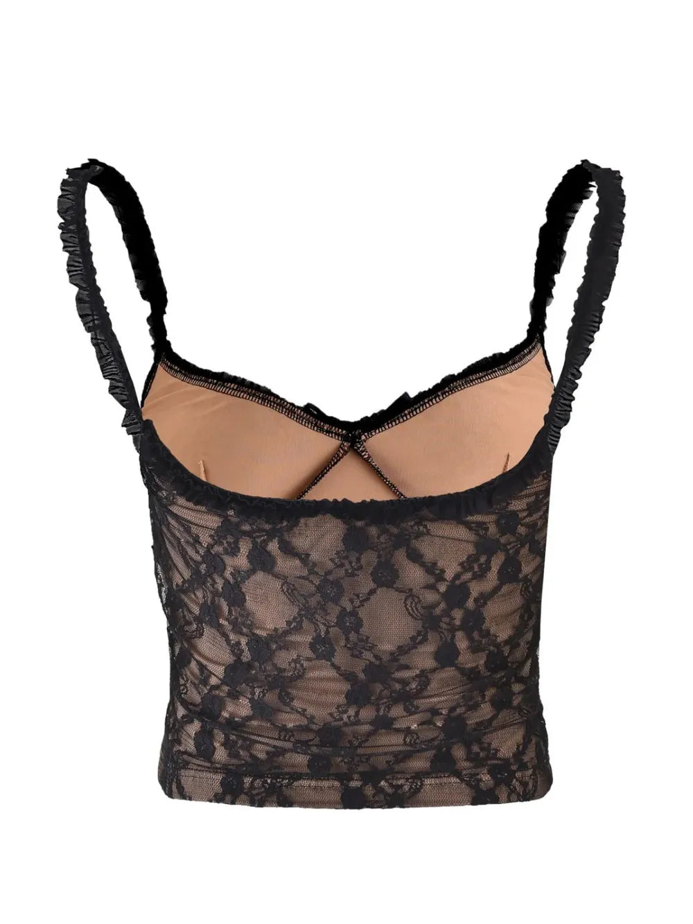 Lace Sweetheart Neck Cami Top