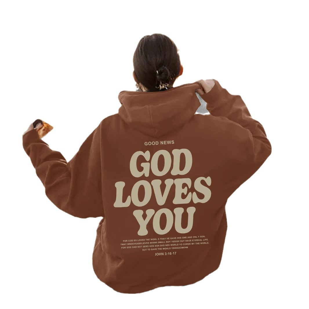 Hooded Long Sleeve Fleece Hoodie with Kangaroo Pocket