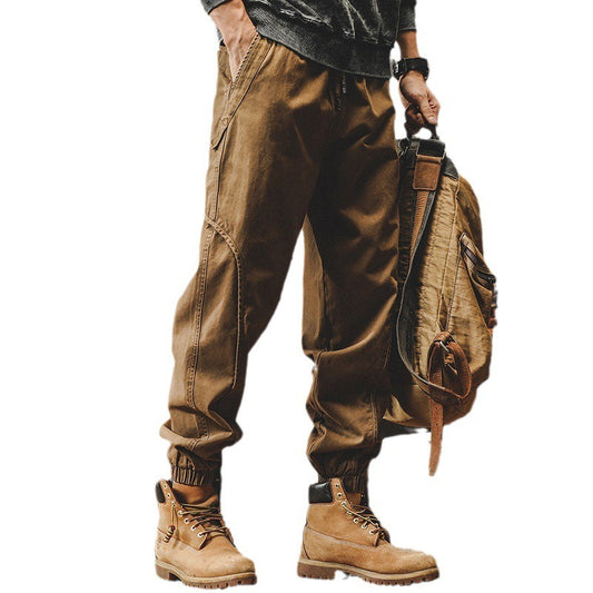 Harajuku Style Men's Heavyweight Retro Work Pants