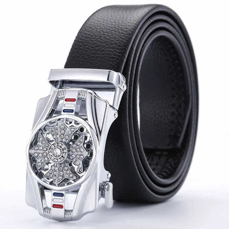 Harajuku Inspired Men's Versatile Automatic Buckle Belt