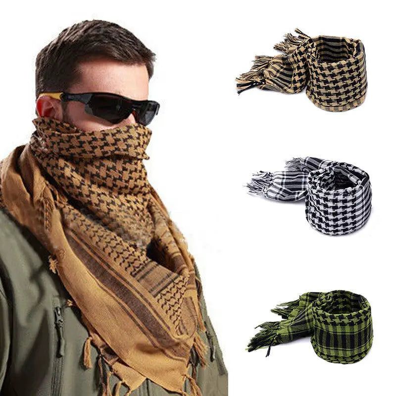 Harajuku Style Lightweight Military Shemagh Scarf