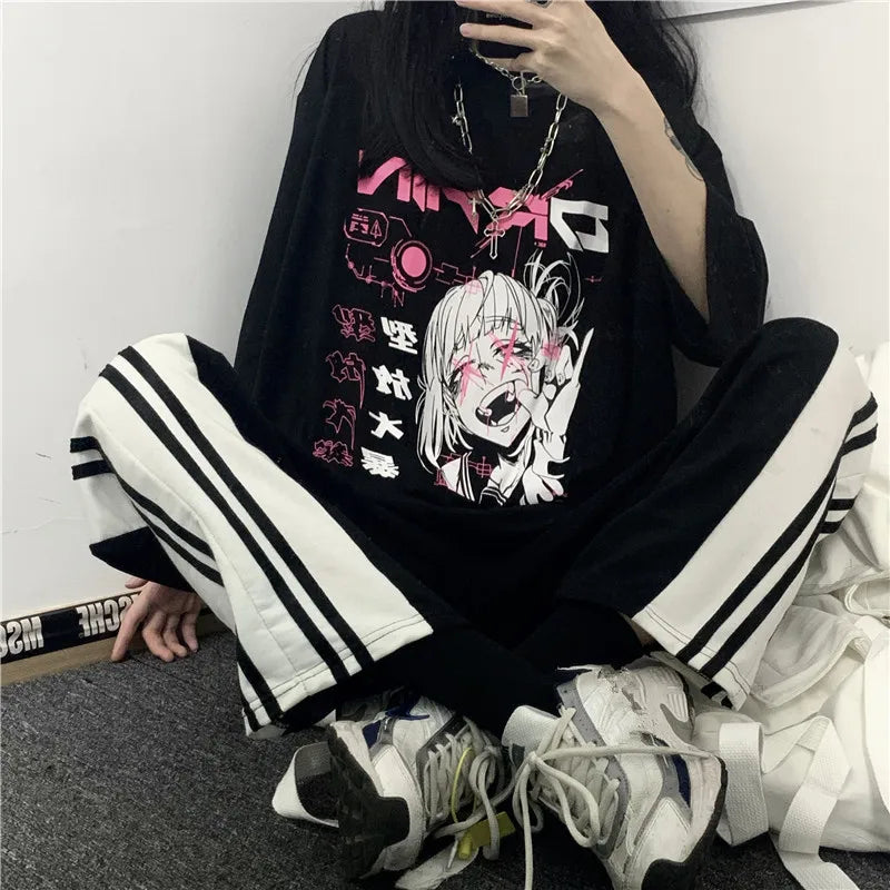 Kawaii Cartoon Harajuku Style Summer Top