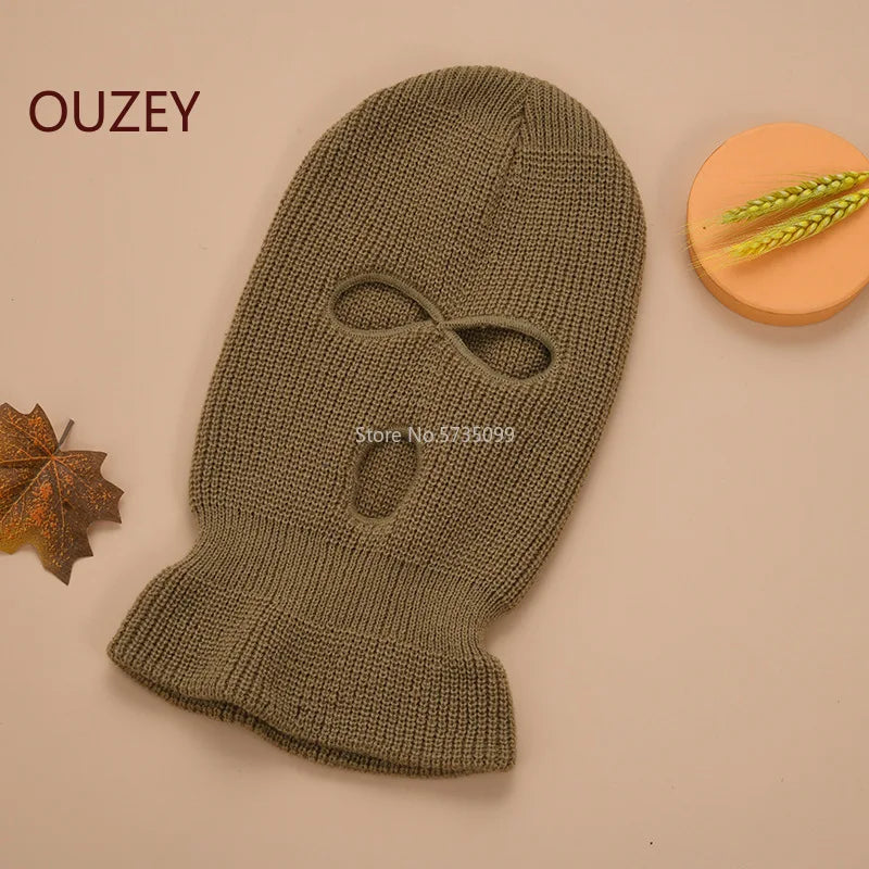 Full Face Cover Mask Balaclava Knit Hat