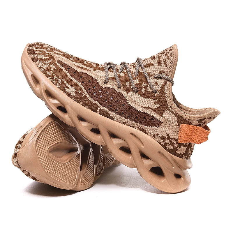 Harajuku Style Breathable Walking Sneakers for Men