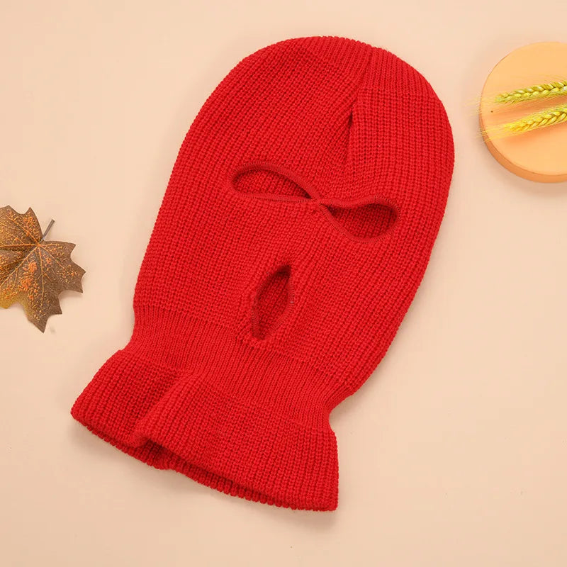 Full Face Cover Mask Balaclava Knit Hat