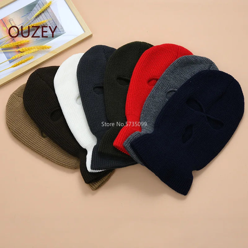 Full Face Cover Mask Balaclava Knit Hat