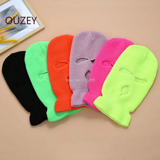 Full Face Cover Mask Balaclava Knit Hat