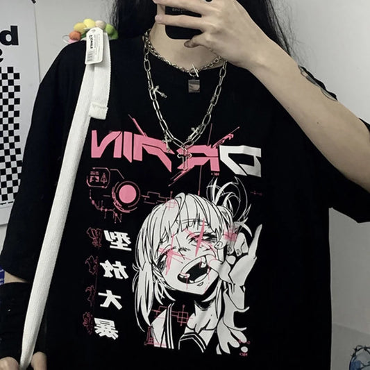 Kawaii Cartoon Harajuku Style Summer Top