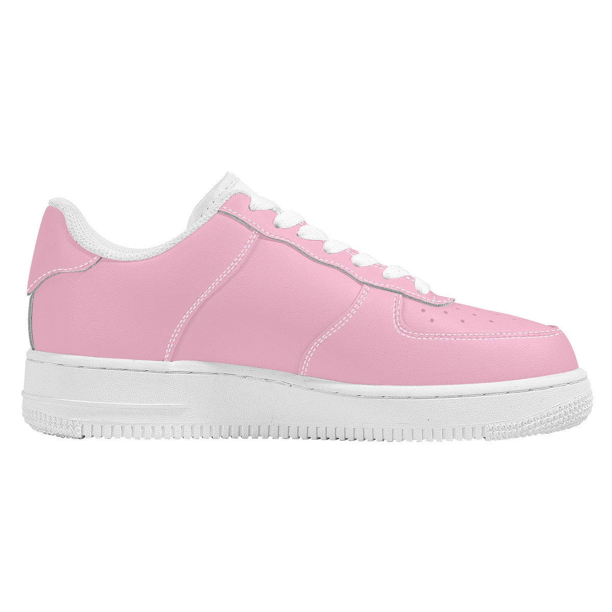 Two Tone Low Top Harajuku Sneaker - One Pink, One Blue