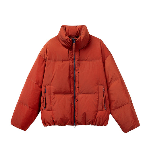 Casual Warm Down Jacket for Outdoor Use