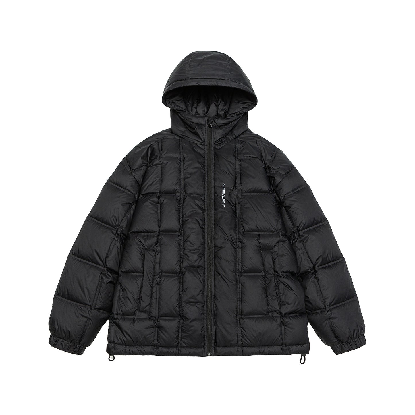 Outdoor Commute Down Adjustable Drawstring Down Jacket