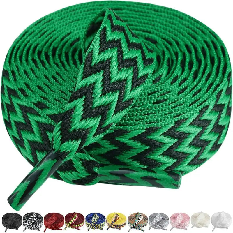 Thick Flat Sneaker Shoelaces 1.5cm