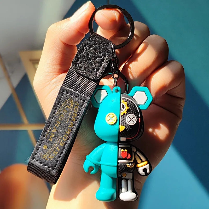 Bear Mechanical Keychain