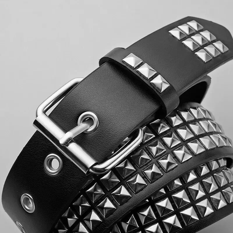 Heavy Metal Rivet Belt