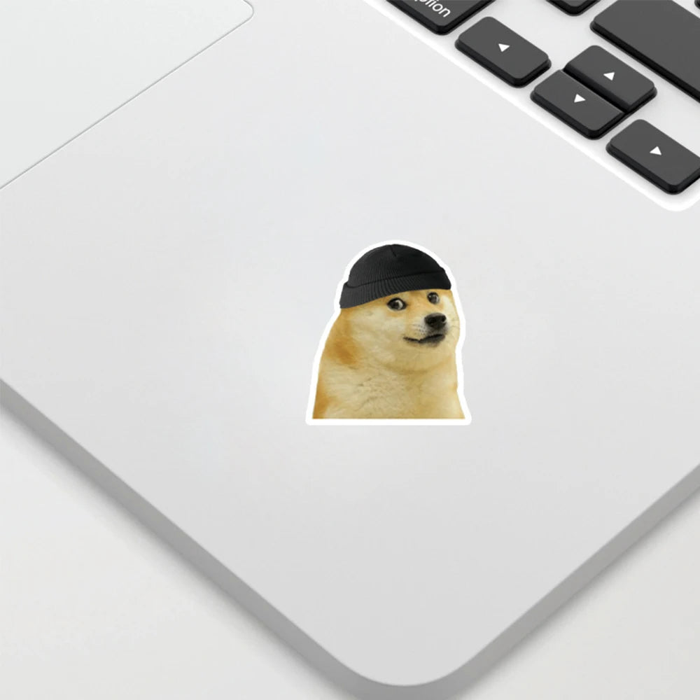 10/30/50pcs Funny Cartoon MEME Dog Stickers